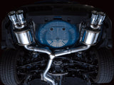 AWE Tuning 2022+ VB Subaru WRX Touring Edition Exhaust - Chrome Silver Tips - 3015-42979
