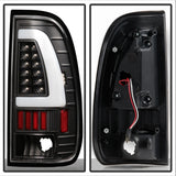 xTune Ford F150 Styleside 97-03 Light Bar LED Tail Lights - Black ALT-ON-FF15097-LBLED-BK - 5082084