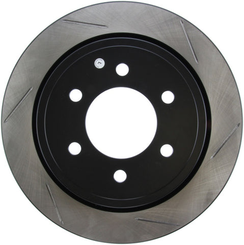 StopTech 12-19 Ford F-150 (w/Manual Parking Brake) Slotted Sport Brake Rotor - 126.65135SL