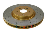 DBA 04-12 Subaru STi/2017 BRZ w/Perf. Pkg. 10 Stud Hole Front Drilled & Slotted 4000 Series Rotor - 4654XS-10