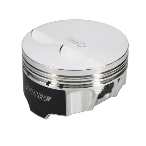 Manley Chevy LS 4.070in Bore 3.622in Stroke -4cc Flat Platinum Series Piston Set - 562570CE-8