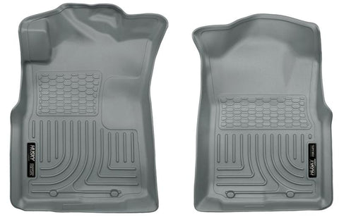 Husky Liners 05-15 Toyota Tacoma Crew/Extended/Standard Cab WeatherBeater Front Grey Floor Liners - 13942