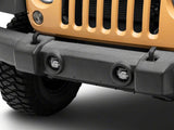 Raxiom 07-18 Jeep Wrangler JK Axial Series 4-In LED Fog Lights- Clear - J167046