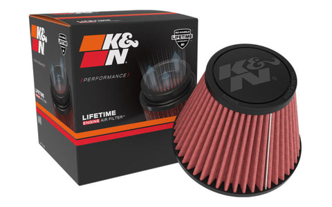 K&N Universal Tapered Filter 3.156 Flange ID x 5.781in Base OD x 3.5in Top OD x 4.531in Height - RU-9670