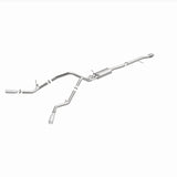 Magnaflow 14 Chev Silverado V8 5.3L CC/EC Cab Dual Split Behind Rear Tires Exit SS Cat Back Perf Exh - 15269