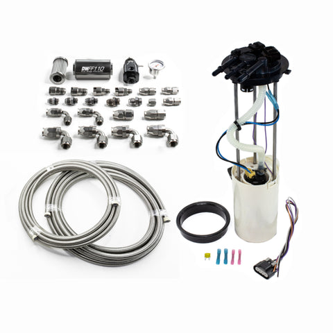 DeatschWerks 1999-2004 CM Truck DW400 Pump Module w/PTFE fuel lines - 9-401-603-7011