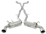aFe Takeda 2.5inch SS Exhaust Cat-Back 09-13 Nissan 370Z V6 3.7L Polished Tips - 49-36107