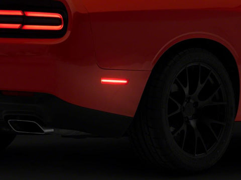 Raxiom 15-23 Dodge Challenger Excluding Widebody Axial Series LED Side Marker Lights- Clear - CH3215