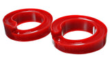 Energy Suspension 1in Lift Isolator Set - Red - 4.6106R