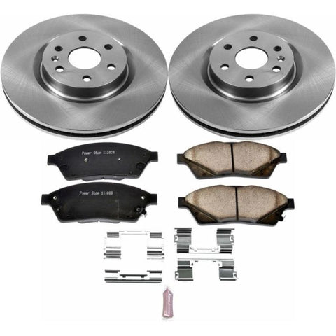 Power Stop 10-16 Cadillac SRX Front Autospecialty Brake Kit - KOE5545