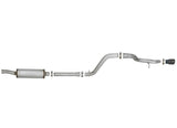aFe MACH Force-Xp Axle-Back Hi-Tuck Exhaust System w/Black Tip 18-19 Jeep Wrangler (JL) V6 3.6L - 49-48075-B