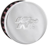 K&N 3/4 inch ID 2 inch OD 1.5 inch H Clamp On Crankcase Vent Filter - 62-1360