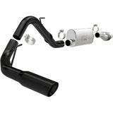 MagnaFlow SYS Cat-Back 11-14 Ford F-150 3.5L V6 EcoBoost 3in Black Single Side Exit Rear 3 Tip - 15364