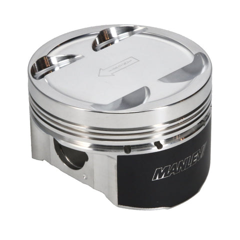 Manley 03-06 Evo 8/9 (7 Bolt 4G63T) 85.5mm +0.5mm Over Bore 8.5:1 Dish Piston - Single - 606005C-1