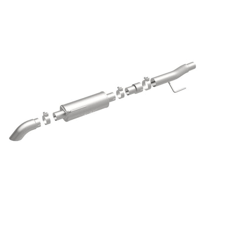 MagnaFlow Cat-Back, SS, 2.5/3in, Turn Down In Front Rear Tire 2015 Ford F150 5.0L V8 Ext Cab - 19083