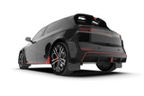 Rally Armor 25-26 Hyundai Ioniq 5 N Black Mud Flap w/Red Logo - MF117-UR-BLK-RD