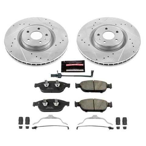 Power Stop 12-16 Audi A6 Quattro Front Z23 Evolution Sport Brake Kit - K6129
