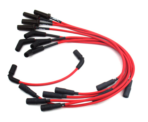 JBA 96-00 GM 454 Truck Ignition Wires - Red - W0822