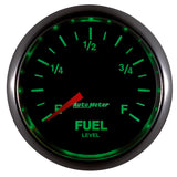 Autometer GS 2 1/16in. 0-280 Ohms Fuel Level Gauge - Stepper Motor - 3810
