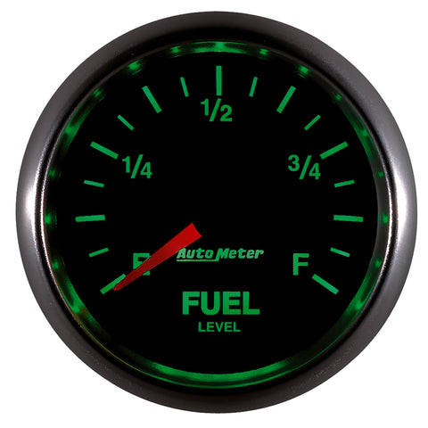 Autometer GS 2 1/16in. 0-280 Ohms Fuel Level Gauge - Stepper Motor - 3810