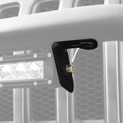 Westin 07-18 Jeep Wrangler JK / 18-22 Jeep Wrangler JL WJ2 LED Brackets - Tex. Blk - 59-88015