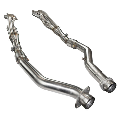 Kooks 2012+ WK2 Jeep Grand Cherokee SRT 6.4L 2inx3in SS Longtube Header w/ Catted Conn. Pipes - 3410H621