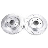 Power Stop 07-13 Nissan Altima Front Evolution Drilled & Slotted Rotors - Pair - JBR1196XPR