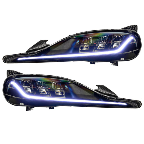 Oracle 20-21 Toyota Supra GR RGB+A Headlight DRL Kit - ColorSHIFT w/ BC1 Controller - 1400-335