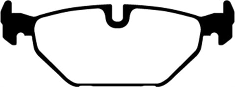 EBC 99-01 Saab 9-5 2.3 Turbo (Aero) Redstuff Rear Brake Pads - DP31405C