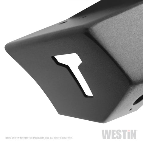 Westin 07-18 Jeep Wrangler JK WJ2 Stubby Front Bumper - Tex. Blk - 59-80005
