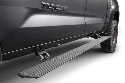 Go Rhino 22-23 Toyota Tundra Double Cab 4dr E-BOARD E1 Electric Running Board Kit - Tex. Blk - 20443580PC