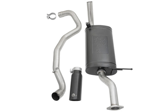 aFe MACHForce XP 2-1/2in 304 SS Cat Back Exhaust w/ Black Tips 2001-2016 Nissan Patrol (Y61) 4.8L - 49-36121-B