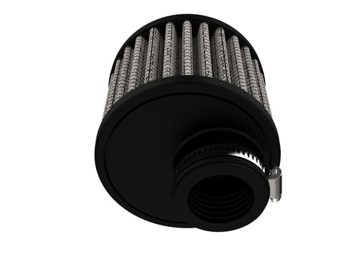 aFe MagnumFLOW Crankcase Vent Filter 1.25F x 3.75B x 3.75T x 3H - 18-02002D