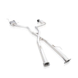 Stainless Works 18-19 Dodge Durango 6.4L Redline Catback Exhaust w/ Black Tips - DUR18CBR-B