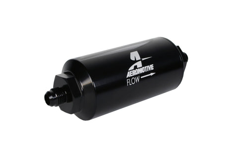 Aeromotive In-Line Filter - (AN-06 Male) 100 Micron Stainless Steel Element - 12349