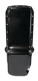 Moroso Pre-80 Chevrolet Small Block (w/Driver Side Dipstick) Wet Sump 5qt 7.5in Steel Oil Pan - Blk - 20170