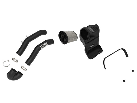 aFe Momentum XP Pro DRY S Cold Air Intake System w/ Black Aluminum Intake Tubes - 50-30024D
