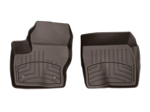 WeatherTech 2019+ GMC Sierra / Sierra Denali 1500 Front FloorLiner HP - Cocoa - 4714361IM