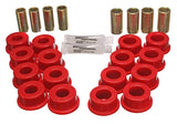 Energy Suspension 84-95 Chevy Corvette Red Rear End Control Arm Bushing Set - 3.3145R