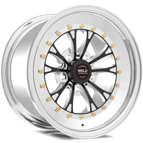 Weld Vitesse 15x15 / 5x4.5 BP / 7.5in. BS Black Wheel - Non-Beadlock - 794B-515214
