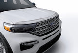 AVS 20-22 Ford Explorer (Excl. Vehicles w/Hood Lettering) Aeroskin Low Profile Hood Shield - Chrome - 622174