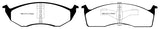 EBC 96-00 Chrysler Town & Country 3.3 (15in Wheels) Greenstuff Front Brake Pads - DP61065