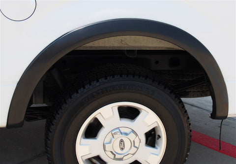 Lund 09-14 Ford F-150 (Excl Raptor) SX-Sport Style Smooth Elite Series Fender Flares - Black (2 Pc.) - SX312SB