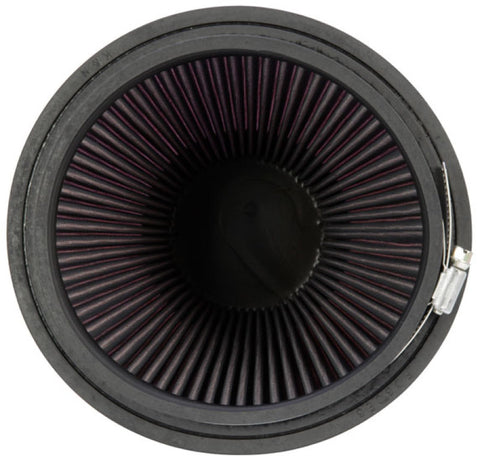 K&N Universal Chrome Filter 6 inch FLG / 7.5 inch Base / 4.5 inch Top / 9 inch Height - RC-5046