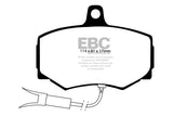 EBC 88-89 Jaguar XJ6 3.6 Greenstuff Front Brake Pads - DP2756/2