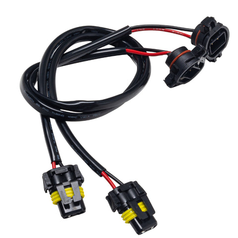 Oracle Fog Light Wiring Adapter- 9005/9006 to 52/PSX24W (Pair) - 5134-504