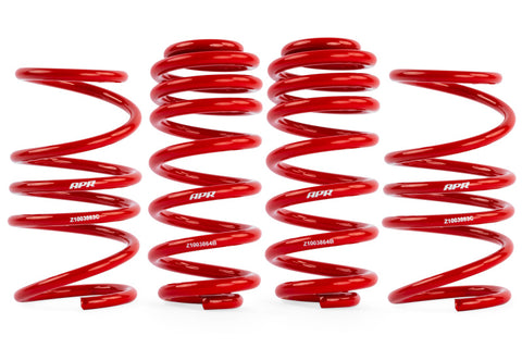 APR 22-26 Volkswagen Golf R (MK8) Lowering Springs - Red - SUS00017