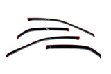 AVS 98-02 Honda Accord Ventvisor In-Channel Front & Rear Window Deflectors 4pc - Smoke - 194959