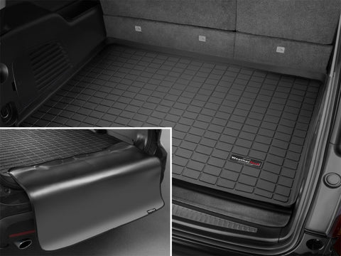 WeatherTech 15+ Cadillac Escalade ESV Cargo Liner w/ Bumper Protector - Black - 40678SK