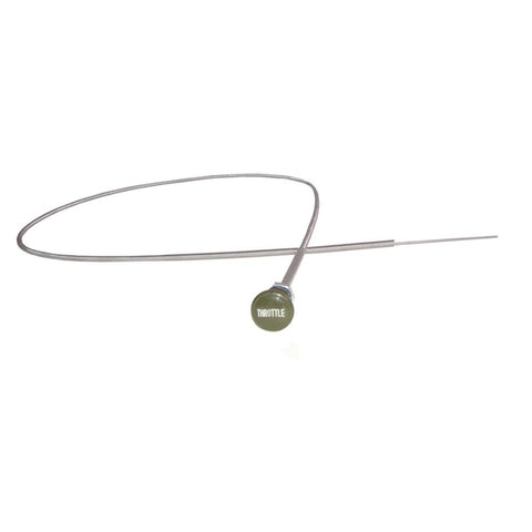 Omix Hand Throttle Cable Olive Knob 41-71 Willys & Jp - 17735.02